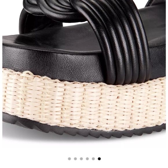 **Host pick** Alexandre Birman black leather espadrilles - Picture 2 of 8